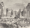 GREECE. Athens. Probylaea 1871 old antique vintage print picture