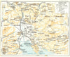 ARGOLIS. Argolide. Argos & Nafplion environs. Greece 1956 old vintage map