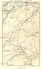 SCOTLAND. The Highland Railway. Inverness Perth Elgin 1887 old antique map