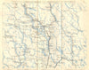 LAKE MJOSA. Mjøsa. Gudbrandsdalen. Lillehammer Gjovik Hamar. Norway 1896 map