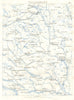 NORWAY. Telemarken 1896 old antique vintage map plan chart