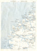 NORWAY. Nordfjord & Romsdalen. Alesund. Floro 1896 old antique map plan chart
