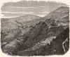 JAMAICA. W Indies. Newcastle, Blue Mountains c1880 old antique print picture