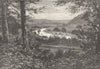 IRELAND. Wicklow. Vale of Avoca 1898 old antique vintage print picture