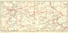 HAUTE-LOIRE. Environs du Puy 1923 old antique vintage map plan chart