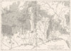GUINEA. physical and geology. The Guinea Coast Basins 1943 old vintage map