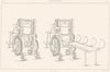 FARMING. Agriculture. Drainage 4. Machine Clayton Tuyaux de 1875 old print