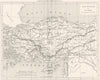 TURKEY. Asie Mineure Sous Les Perses; Persian Asia Minor 1879 old antique map