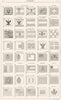 EUROPE. Pavillons; Flags 1879 old antique vintage print picture