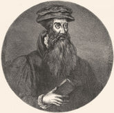 SCOTLAND. John Knox c1886 old antique vintage print picture