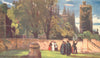 OXFORD. New College 1903 old antique vintage print picture