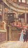 OXFORD. Interior of the Sheldonian theatre 1903 old antique print picture