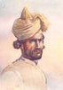 INDIA. 82nd Punjabis Awan(Punjabi Musalman) 1911 old antique print picture