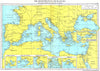 MEDITERRANEAN BLACK SEA BISCAY. Naples Trieste Aegean Piraeus Marmara 1971 map