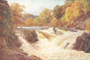 SCOTLAND. The Falls of Tummel, Perthshire 1922 old antique print picture