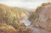 SCOTLAND. The river glass near Beauly, Inverness-Shire 1922 old antique print
