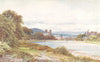 SCOTLAND. Inverness from near the Islands 1922 old antique print picture