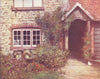 SURREY. A Surrey Porch, England 1920 old antique vintage print picture