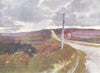 YORKS. Esk Valley. On Barnby Moor 1908 old antique vintage print picture