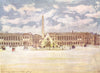 PARIS. Place de La Concorde 1909 old antique vintage print picture