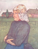 NETHERLANDS. Drenthe. Old woman of Drenthe 1904 antique print picture