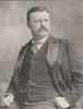 THEODORE ROOSEVELT. 26th President, US 1907 old antique vintage print picture