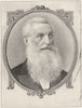 POLITICS. George Bancroft 1907 old antique vintage print picture