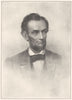 ABRAHAM LINCOLN. Sixteenth President of the United States 1907 old print
