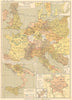 EUROPA. Italia c1000 Canuto c1030 Normanni; Roma Medio Evo; Lateranum 1889 map