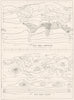 MAPS. Climate; Annual distribution of temperature and pressure 1910 old