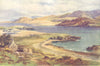 IRELAND. The Entrance to Mulroy Bay, Donegal 1908 old antique print picture