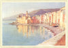 ITALY. Camogli 1912 old antique vintage print picture