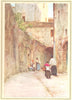ITALY. San Remo. The Blessing of the houses 1912 old antique print picture