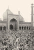 INDIA. The Jama Masjid, Delhi;  1900 old antique vintage print picture
