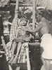PHILIPPINES. A Bontoc Igorot woman lying in State; death 1900 old print