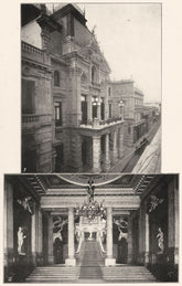 ARGENTINA. Argentine; Jockey Club Building, Buenos Aires; Grand staircase 1907