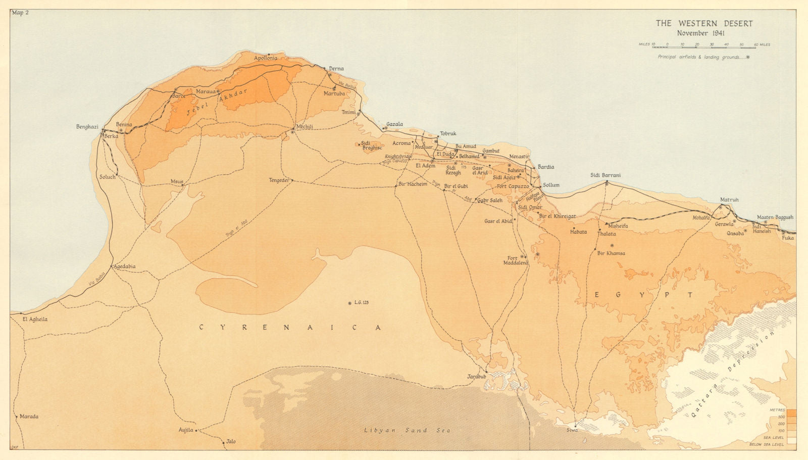 NORTH AFRICA Western Desert November World War
