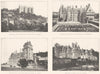 CHATEAUX TOURAINE.Luynes(Loire);Langeais;Villandry(Cher);Ussé(Indre) 1900