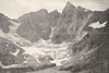 HAUTES- PYRÉNÉES. Le Grand Vignemale vu des Oulettes D'ossoue 1900 old print