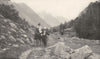 HAUTES- PYRÉNÉES. La Vallée du Marcadau Au- Dessus de Cauterets 1900 old print