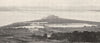 VAR. Presqu'ile de Giens et Salins D'hyères 1900 old antique print picture