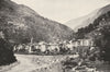 ALPES- MARITIMES. Saint- Sauveur (Vallée de la Tinée)  1900 old antique print