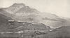 HAUTE- SAVOIE. Paturages du grand Bornand 1900 old antique print picture