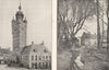 NORD. Beffroi Bergues; Ferme Hesdigneul, Près Boulogne- sur- Mer 1900 print
