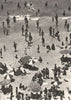 BRAZIL. Rio de Janeiro. Plage de Copacabana; beach 1951 old vintage print