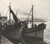 BRAZIL. Rio de Janeiro. Fishing boat bateaux de Pêche a Quai 1951 old print