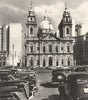 BRAZIL. Rio de Janeiro. L'Église de la Candelaria 1951 old vintage print