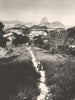 BRAZIL. Rio de Janeiro. Petit Chemin de Sainte- Thérèse 1951 old vintage print