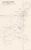 CALIFORNIA. Sea chart of Cortes Bank 1881 old antique vintage map plan