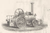 FARMING. Agricultural Implements; Aveling's Patent Traction Engine 1880 print